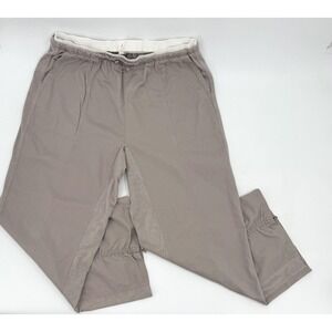 Daily Practice Anthropologie Pants Large Womens Taupe Drawstring Waist